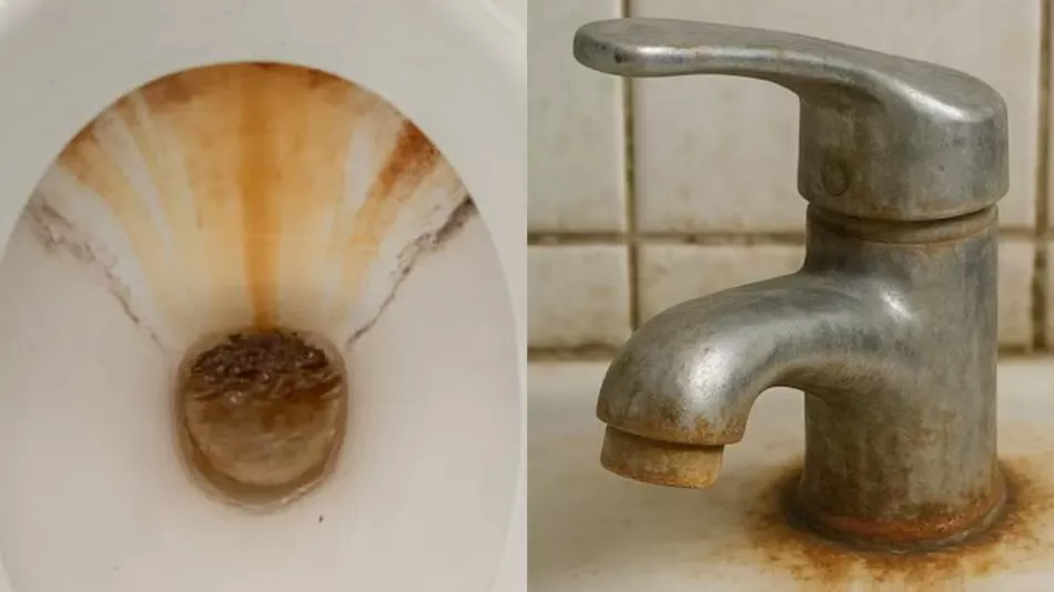 Kalk und Rost im Bad: So kriegen Sie sie mit Hausmitteln weg